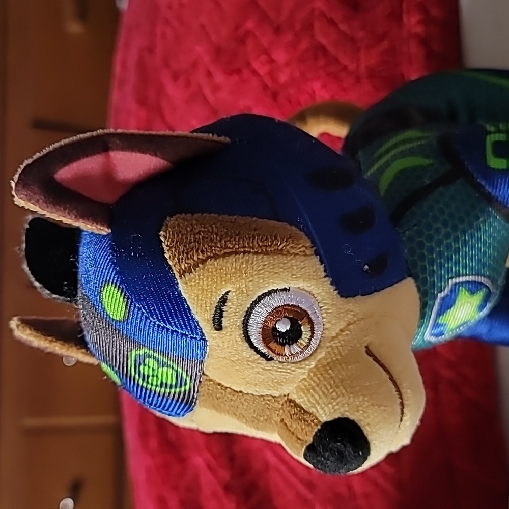 PAW Patrol Aqua Pup Chase plush toy, 8-inch